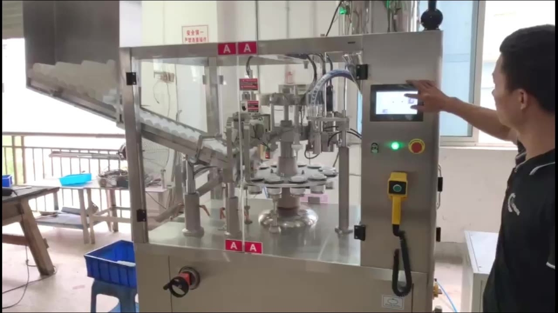 スキン ケア プロダクト管の満ちるシーリング機械プラスチック管のパッキング機械